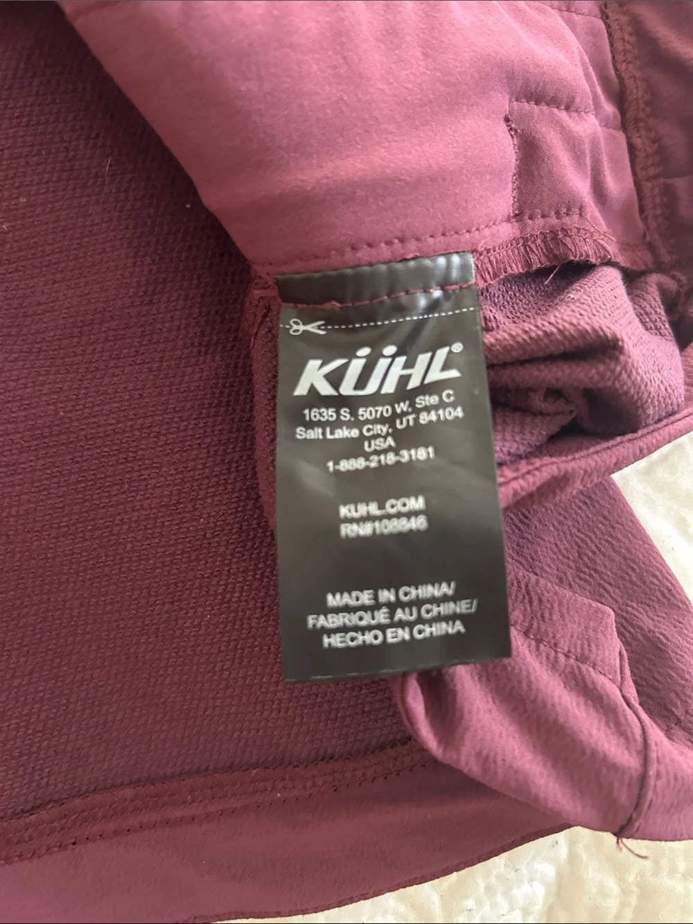 Kuhl Women's Hooded Softshell Pullover Jacket in Plum